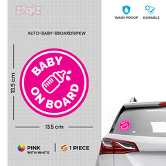 Baby on Board Vinyl Sticker for Windows