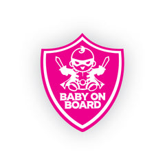 Durable Baby on Board Sticker for SUVs