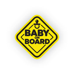 Baby on Board Car Sign for Safe Driving