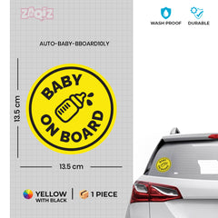 Baby on Board Vinyl Sticker for Windows