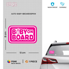 Baby on Board Safety Tag for Drivers