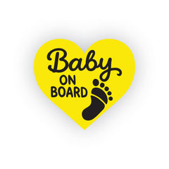Baby on Board Sticker for Family Cars