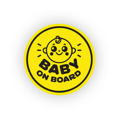 Baby on Board Safety Sign for Vehicles