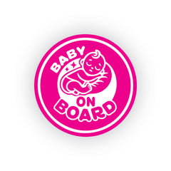 Adorable Baby on Board Car Decal
