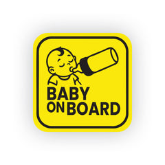 Durable Baby on Board Car Sticker Decal