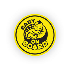 Adorable Baby on Board Car Decal