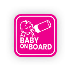 Durable Baby on Board Car Sticker Decal