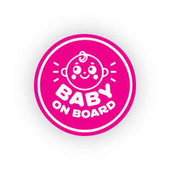 Baby on Board Safety Sign for Vehicles