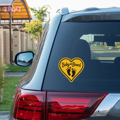 Premium Baby on Board Sticker for Vehicles