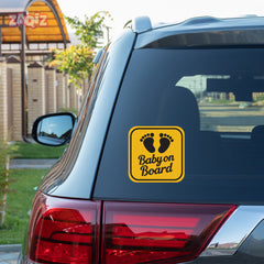 Cute Baby on Board Sticker for Cars