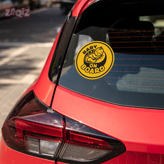 Adorable Baby on Board Car Decal