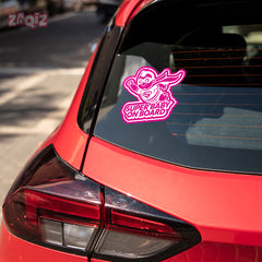 Reflective Baby on Board Safety Sticker