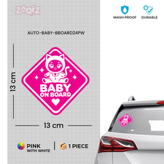 Baby on Board Safety Notice for Roads