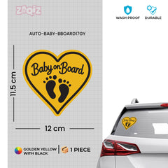 Premium Baby on Board Sticker for Vehicles