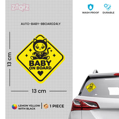 Baby on Board Safety Notice for Roads