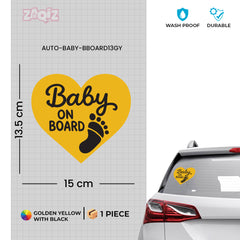 Baby on Board Sticker for Family Cars