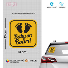 Cute Baby on Board Sticker for Cars