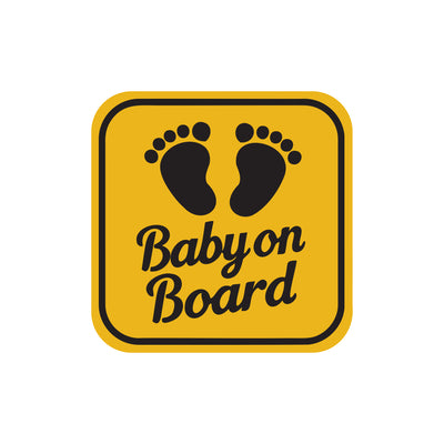 Cute Baby on Board Sticker for Cars