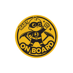 Weatherproof Baby on Board Car Sign
