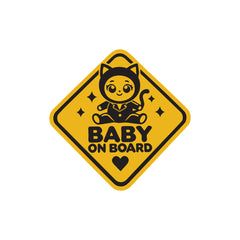 Baby on Board Safety Notice for Roads