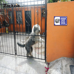 Do Not Enter: Dogs Loose Beyond This Point