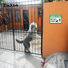 Attention: Fierce Dogs Protect This Property