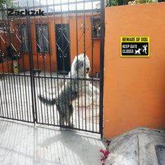 Attention: Fierce Dogs Protect This Property