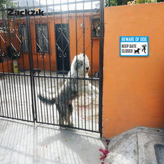 Attention: Fierce Dogs Protect This Property