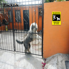 Fluffy but Fierce: Beware of the Dog