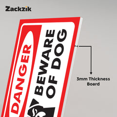 Stay Alert: Protective Dogs on Site