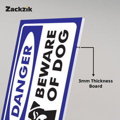 Stay Alert: Protective Dogs on Site