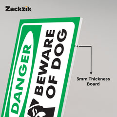 Stay Alert: Protective Dogs on Site