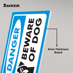 Stay Alert: Protective Dogs on Site