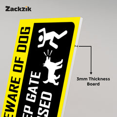 Attention: Fierce Dogs Protect This Property