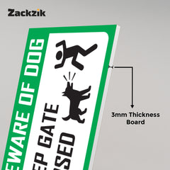 Attention: Fierce Dogs Protect This Property