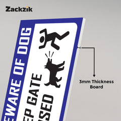 Attention: Fierce Dogs Protect This Property