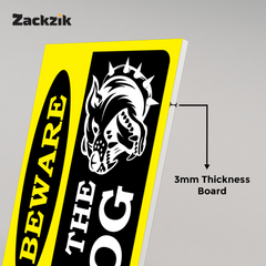 Dogs on Duty — Trespassers Will Be Bitten