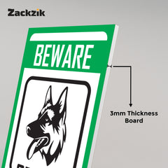 Paws Off! Guard Dogs on Patrol