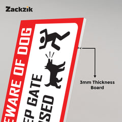 Attention: Fierce Dogs Protect This Property