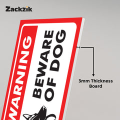 Guard Dogs Active — Keep Out