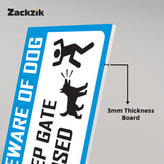 Attention: Fierce Dogs Protect This Property