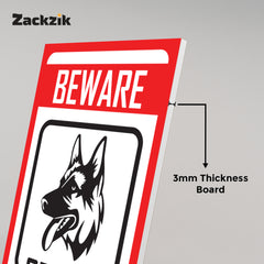 Paws Off! Guard Dogs on Patrol