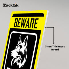 Paws Off! Guard Dogs on Patrol