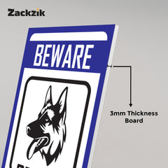 Paws Off! Guard Dogs on Patrol