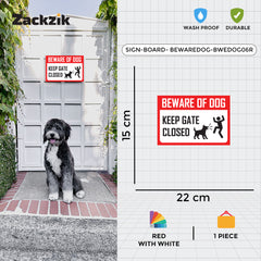 Attention: Fierce Dogs Protect This Property