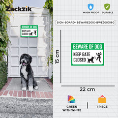 Attention: Fierce Dogs Protect This Property