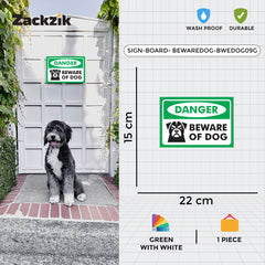 Stay Alert: Protective Dogs on Site