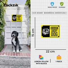 Do Not Enter: Dogs Loose Beyond This Point