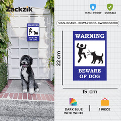 Fluffy but Fierce: Beware of the Dog