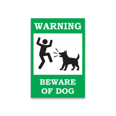 Fluffy but Fierce: Beware of the Dog